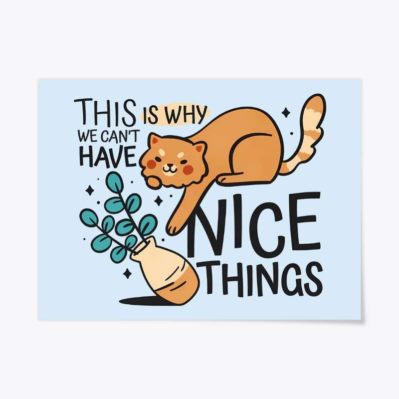 Cat Mischief, Funny Quote