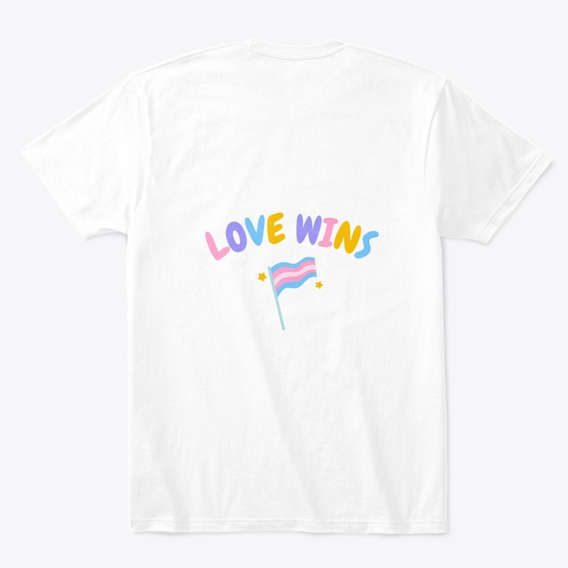 LGBTQ Trans  Flag T-shirts 