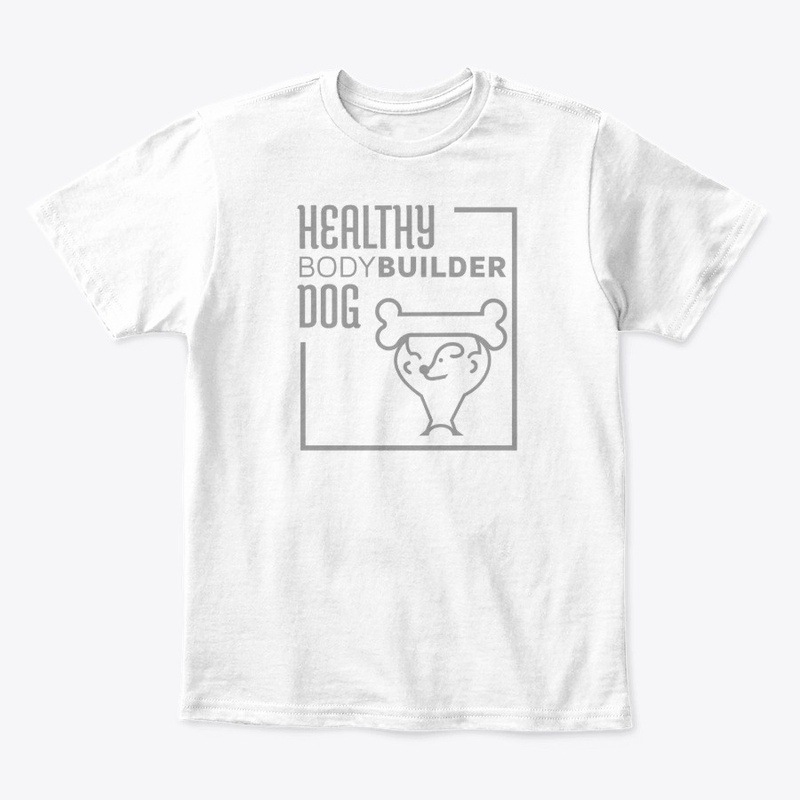 Healthy body builder dog t shirt