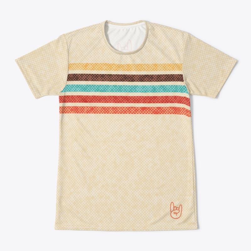 RETRO POP STRIPES JERSEY