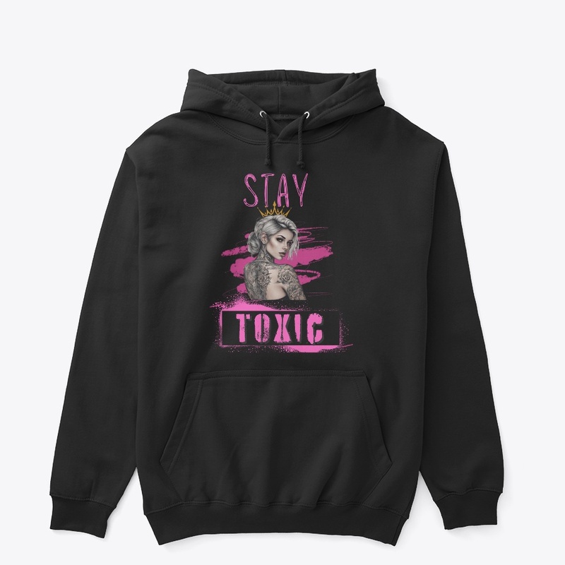 stay toxic pink
