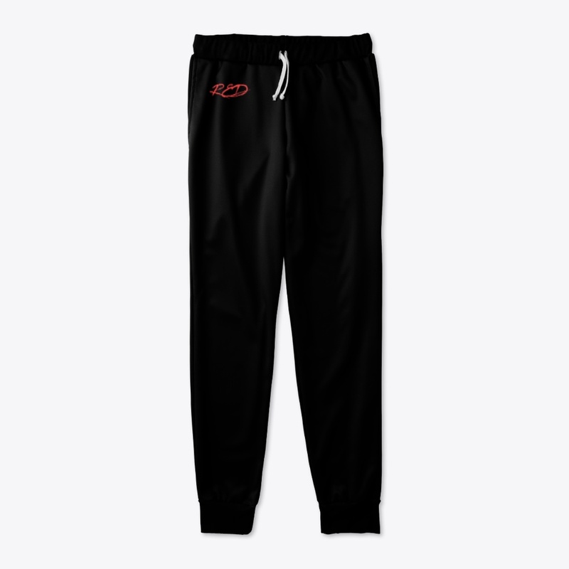  Red (cursive) Jogger