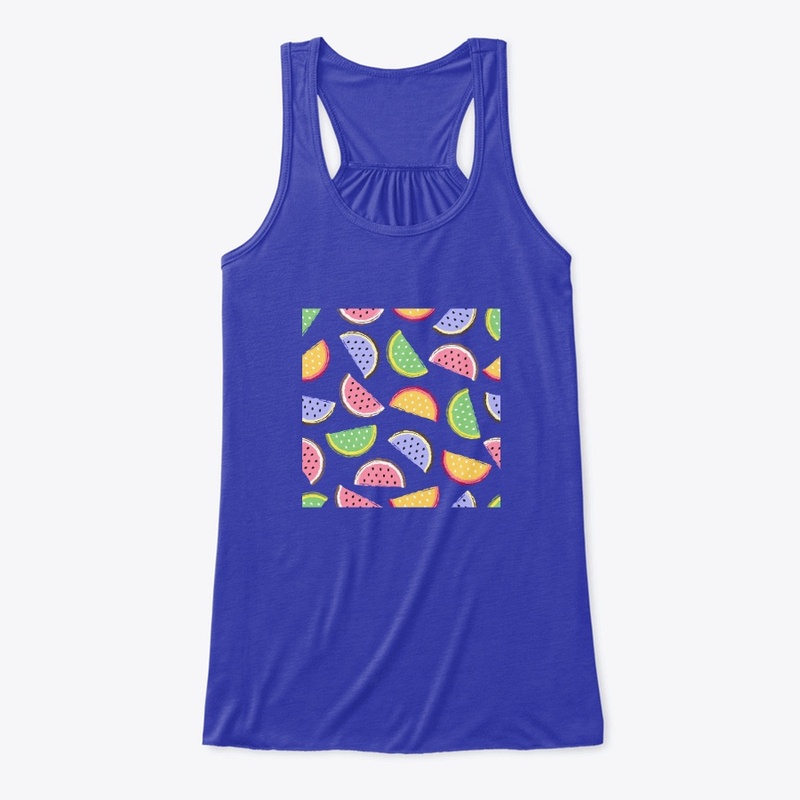 colorful watermelons