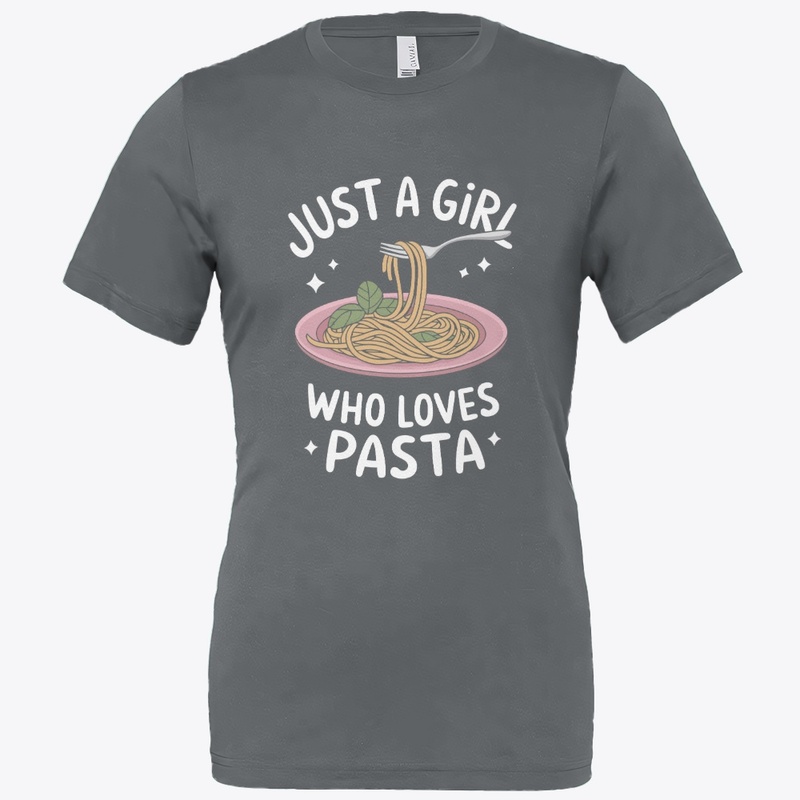 Pasta lover | dark color girls' t-shirts
