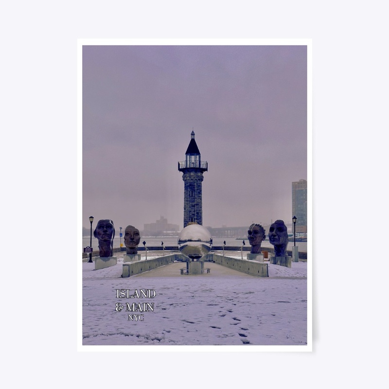 Snowy Lighthouse