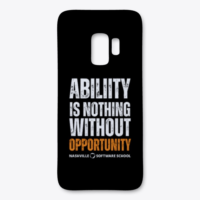 Ability / Opportunity Phone Case