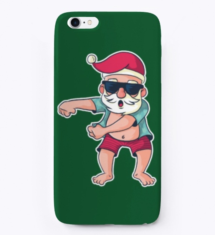 Christmas Flossing Santa