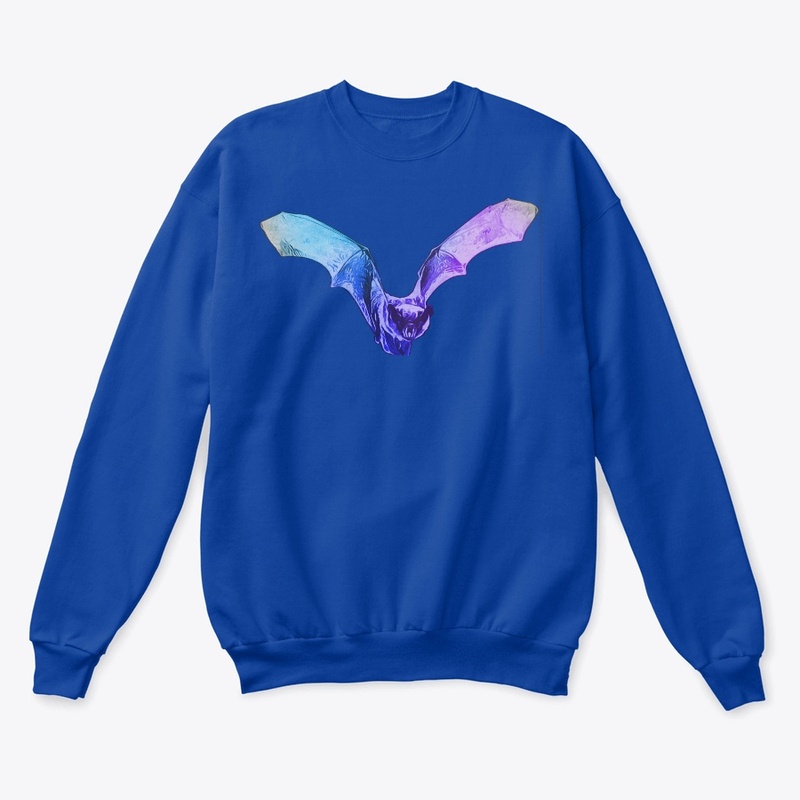 Cool Bat colorful design 