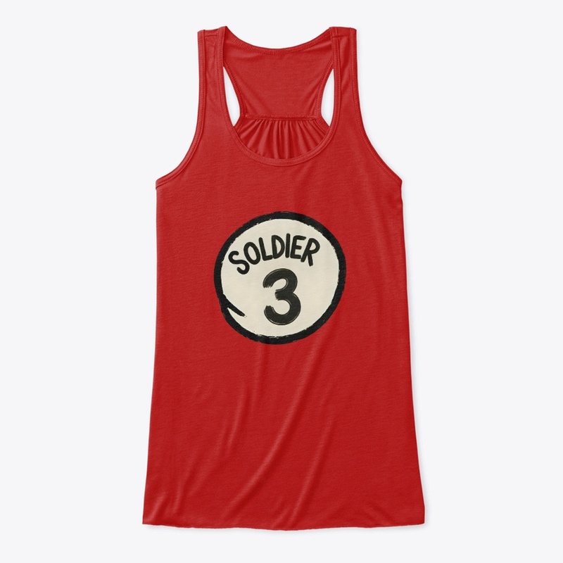 Soldier 3 - Women's Flowy Tank Top