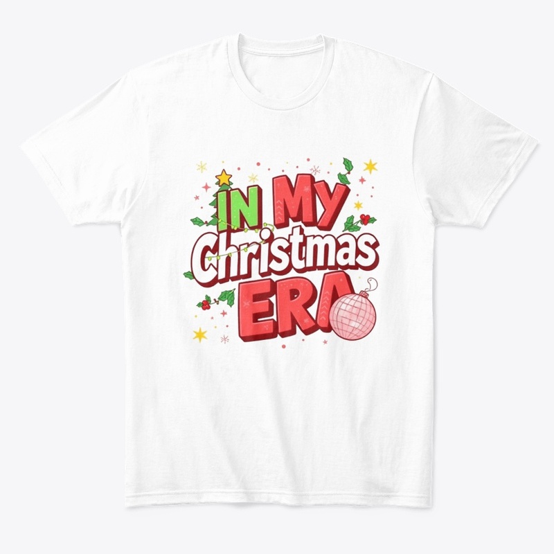 "In My Christmas Era Retro Holiday"
