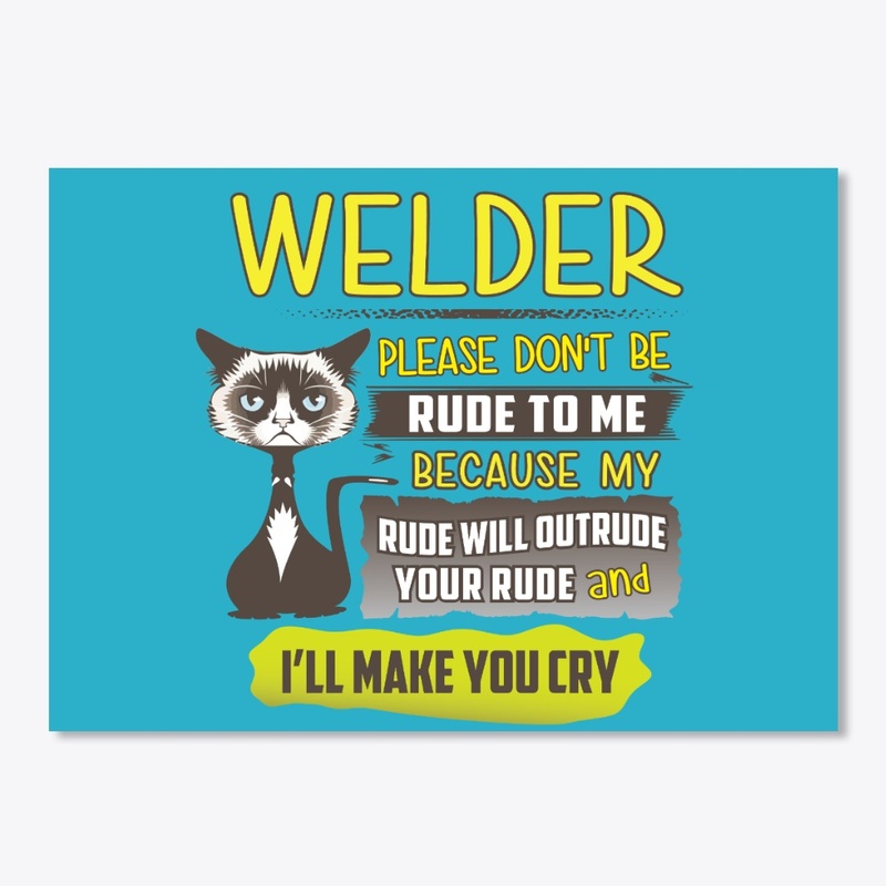 Cool Welder Will Make You Cry