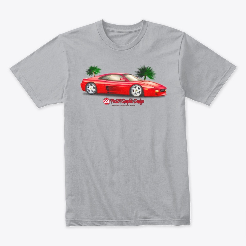 Exotic Car Graphic T-Shirt