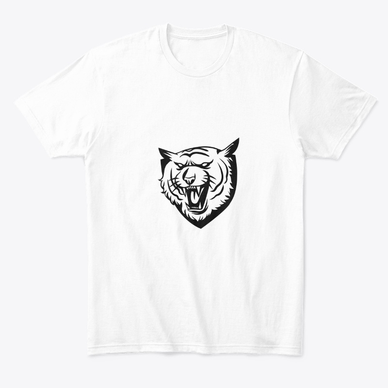 Minimalist Lion Tee – B&W Design