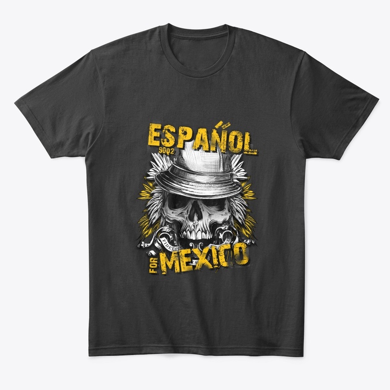 Craze Uk | Espanol for Mexico Skull Tees