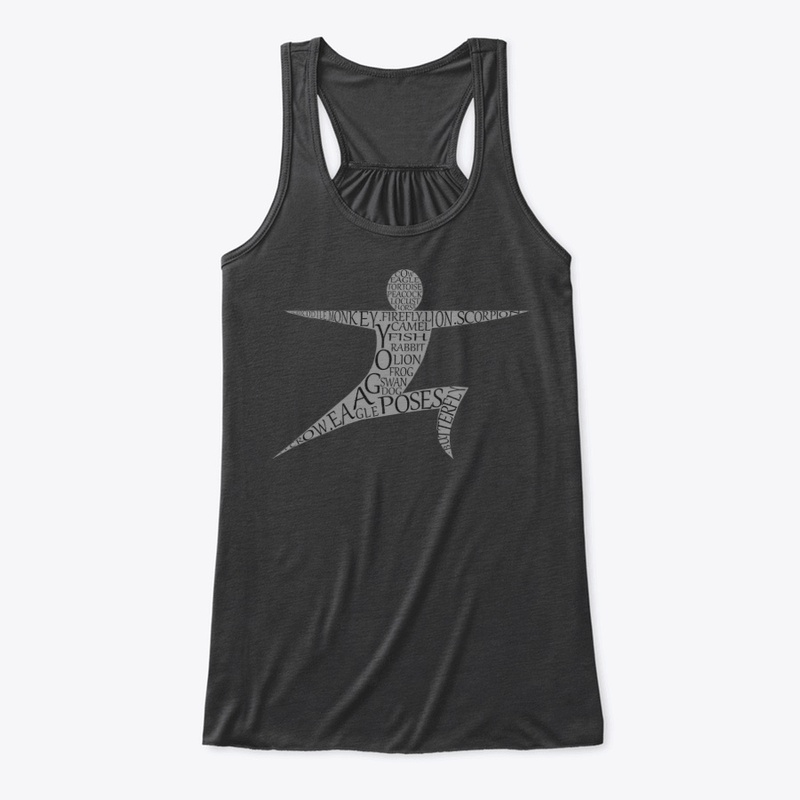 Yoga animal name pose with backround