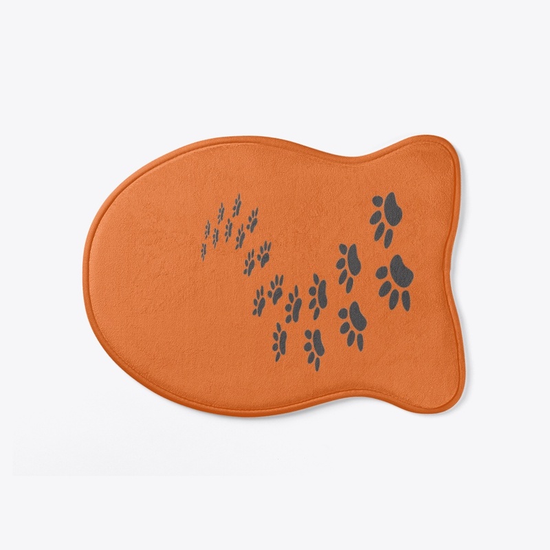 cat feeding mat