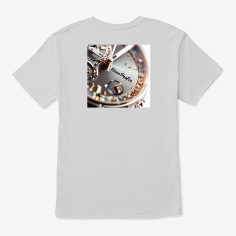 Knon Profit "Time" Light Steel Kaos Back