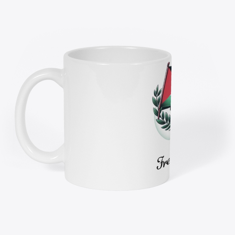 Pigeon fly Palestine Flag