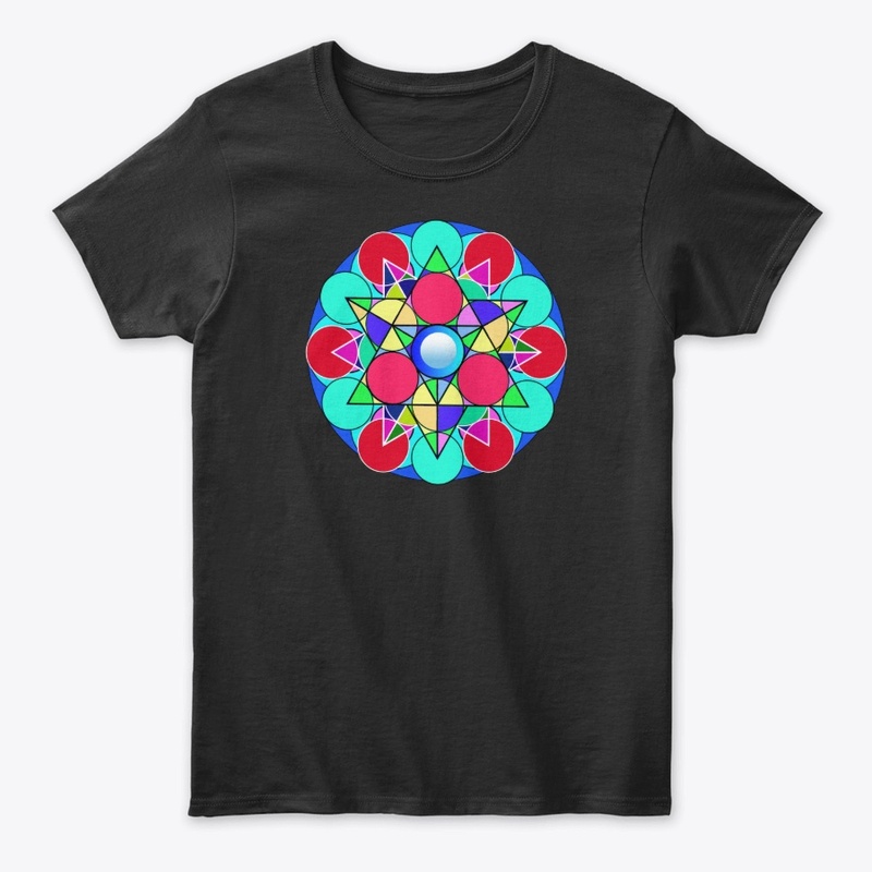 Abstract Star Flower
