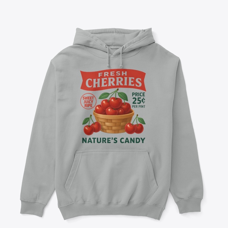 Nature's Candy | Vintage Cherries Art