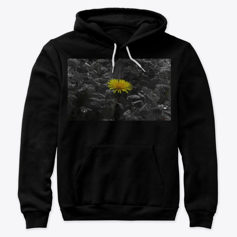 Zen Yellow Flower Hoodie Ultra