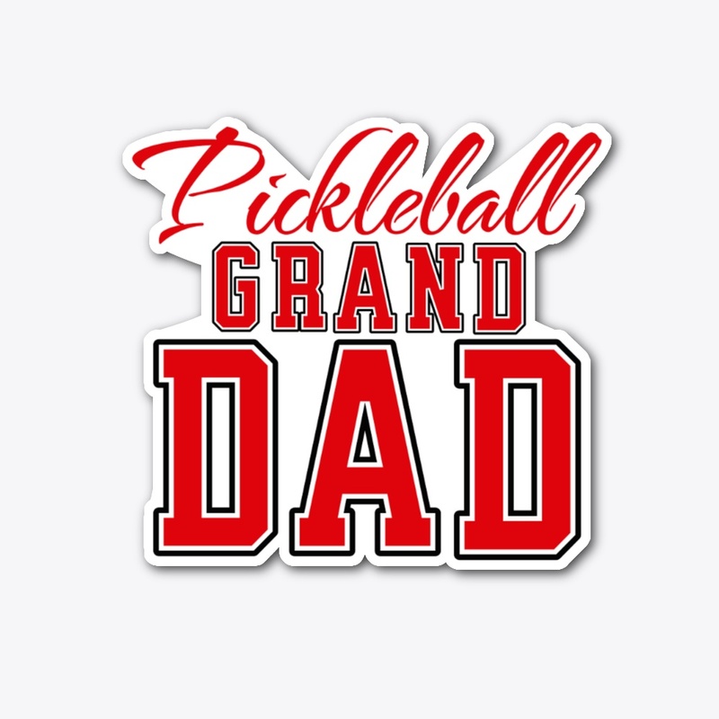 Pickleball Grand Dad RED