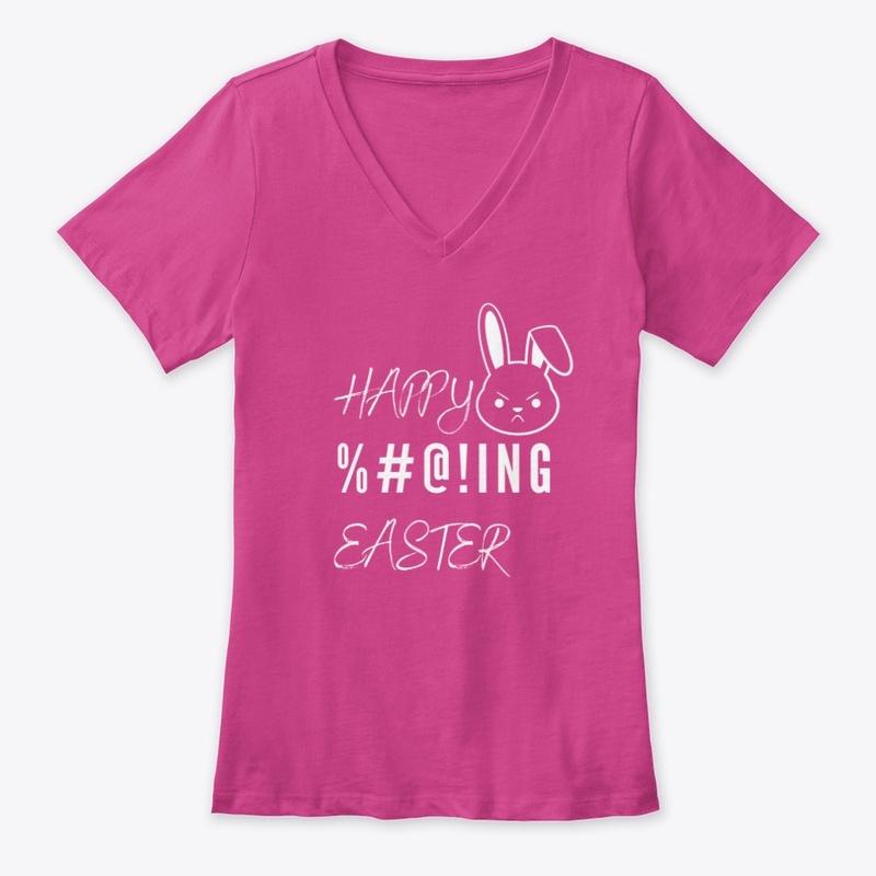 Happy %#@!ing Easter v2 White