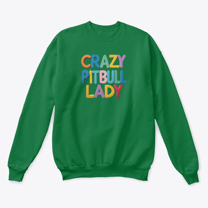 Crazy Pitbull  Lady