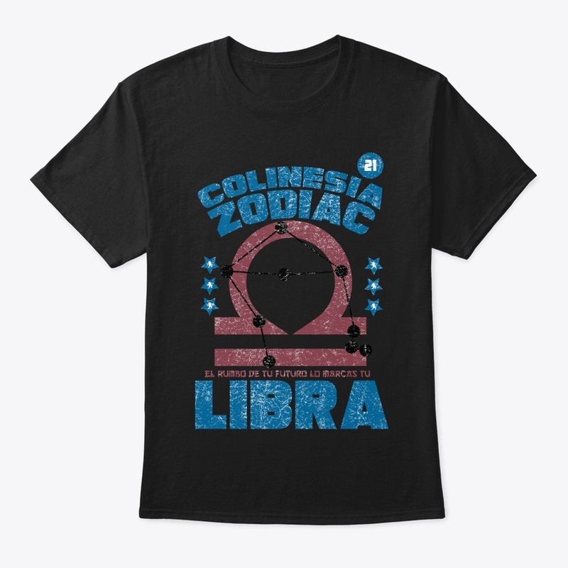 LIBRA COLINESIA ZODIAC CLEAR STARSIGN