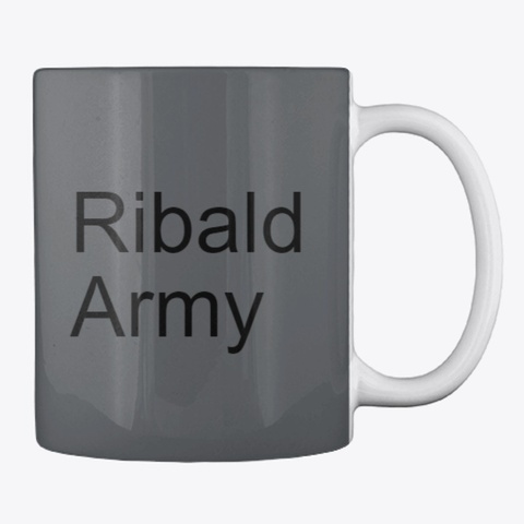 Ribald Mok Dark Grey T-Shirt Back