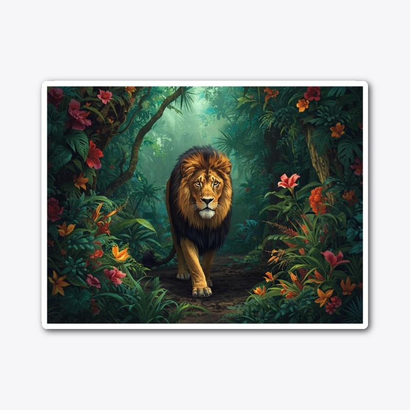 Lion in the quiet