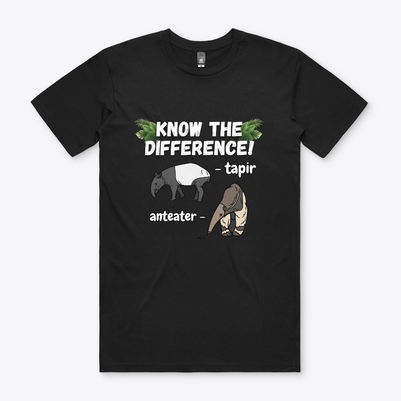 Know the Difference - Tapir & Anteater 