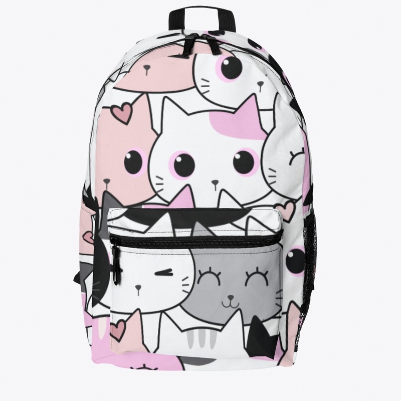 Cute Cats Allover Print