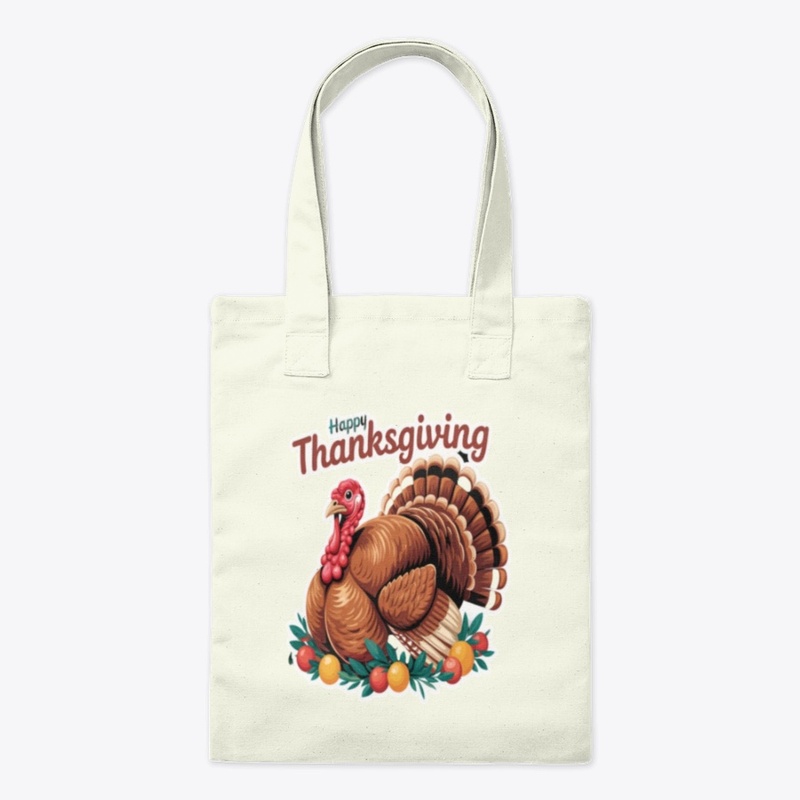 Happy Thanksgiving Turkey Art