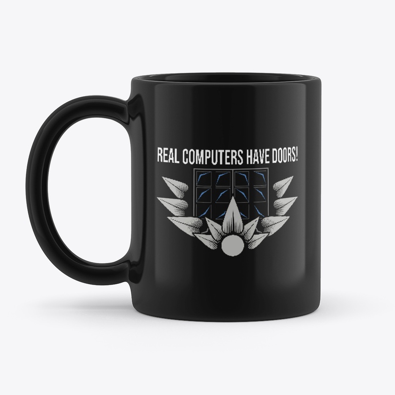 REAL COMPUTERS HAVE DOORS!