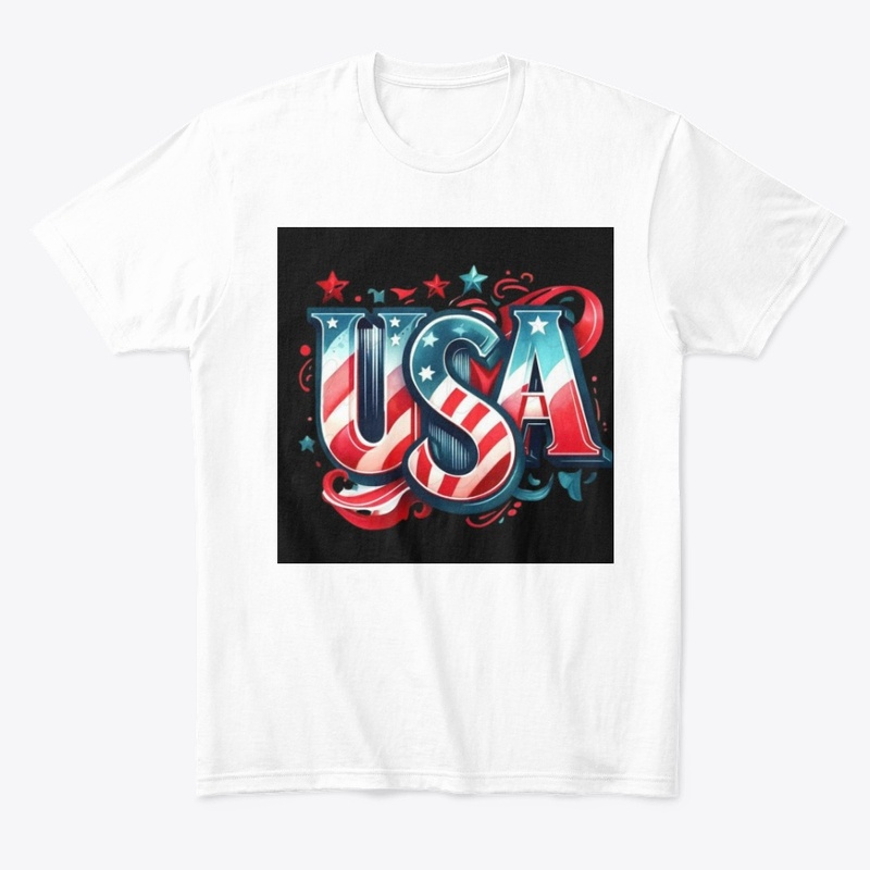 USA t shirt on top selling 