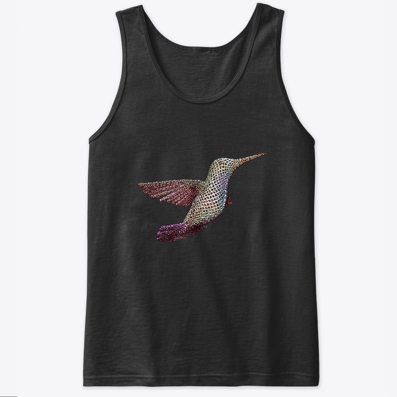 3D woven Hummingbird stylized