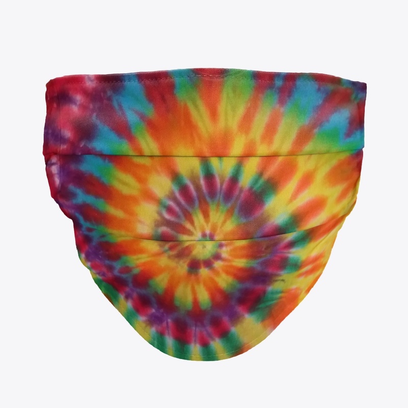 Rainbow Tie Dye Mask