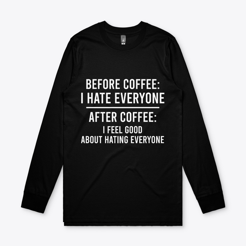 Before coffee