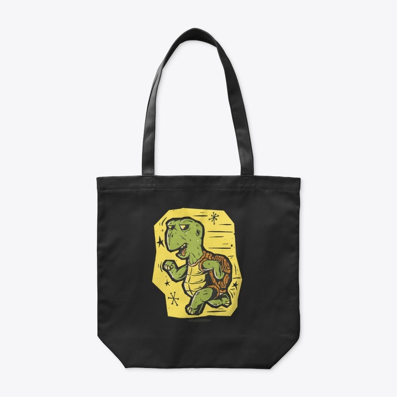 Funny Turtle Trying Hard