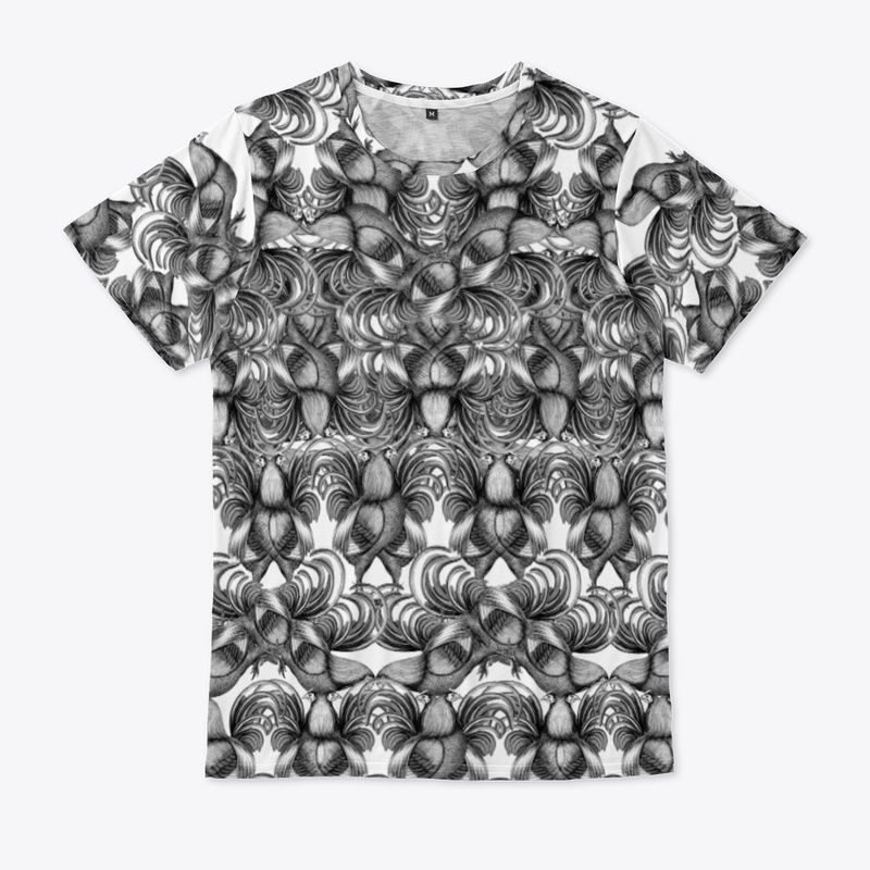 animal print - rooster