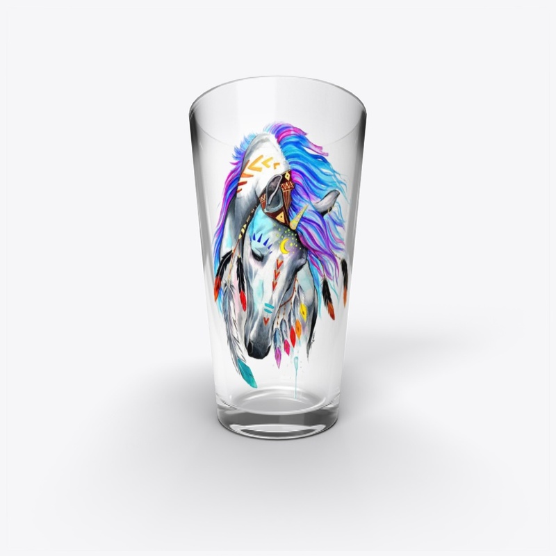 Fakhta: Horse drawing art products 