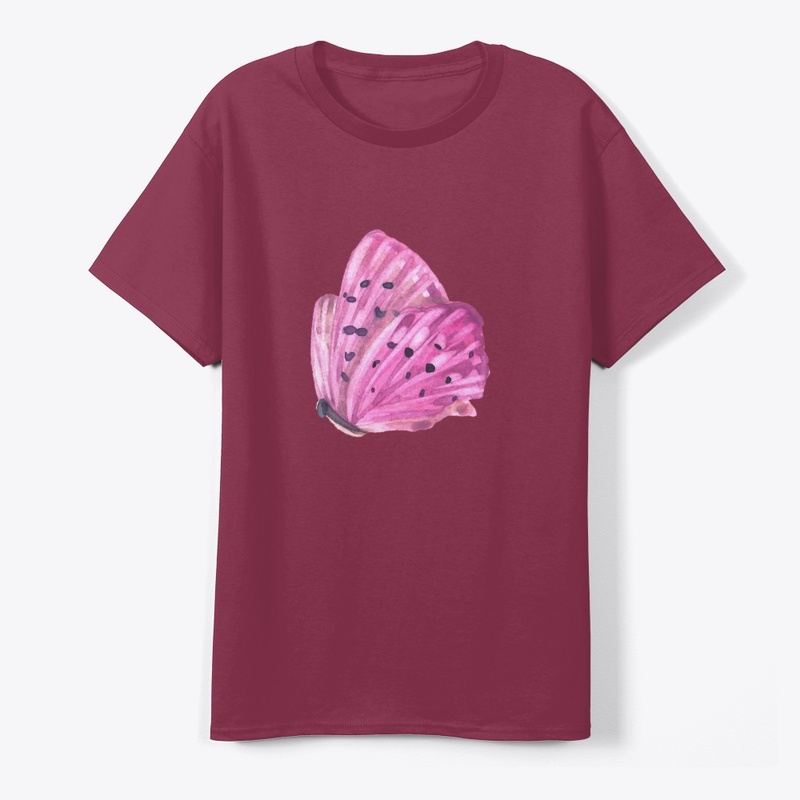 pink butterfly