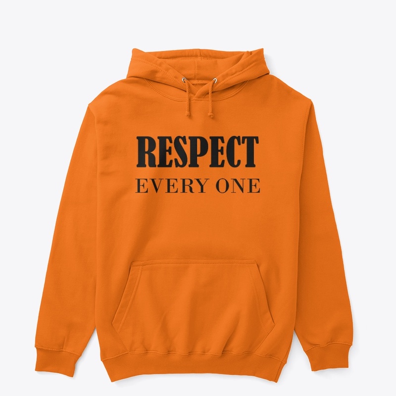 Respect tees and hoodies.