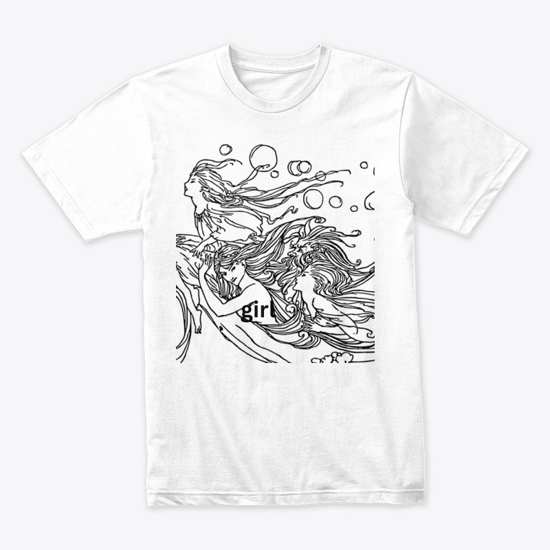 woman art sticker