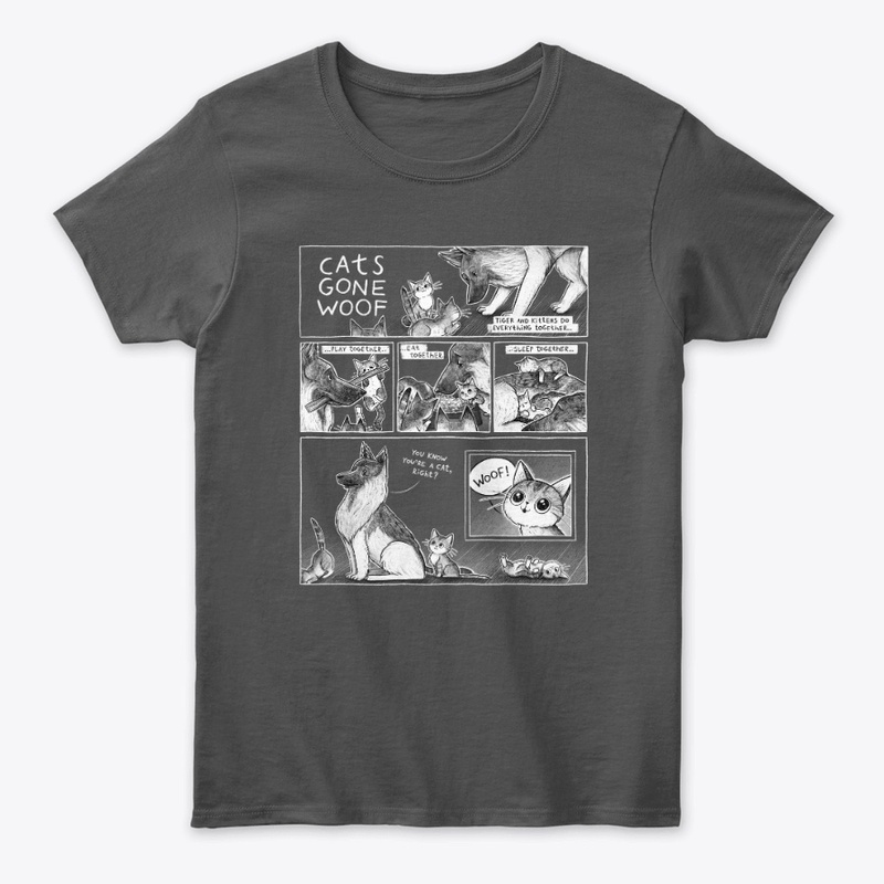 Cats Gone Woof – Tiger Edition Dark