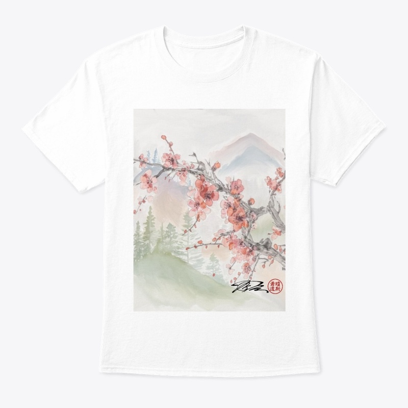 Mount Fuji cherry blossoms