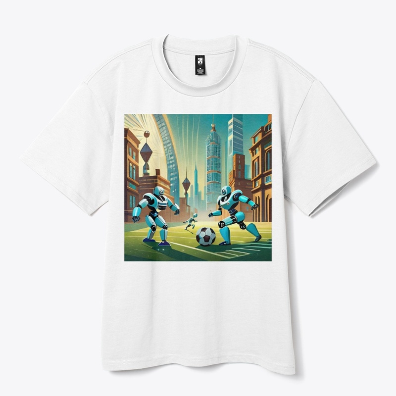 Robots playing football
