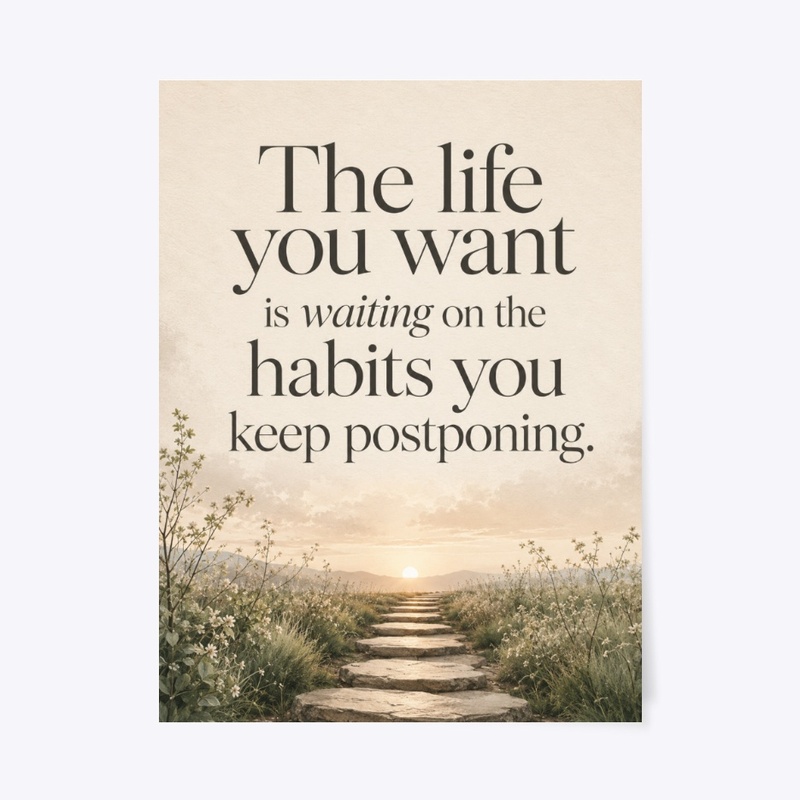Daily Habits Wall Art