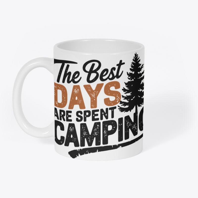 The Best Days Are Spent Camping T-shirt.